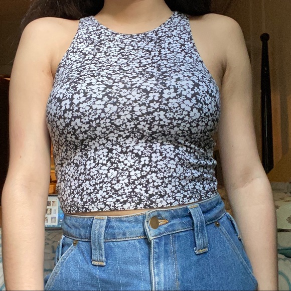 Aeropostale Floral Crop Top - Picture 1 of 3